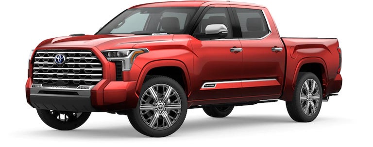 2022 Toyota Tundra Capstone in Supersonic Red | Sunrise Toyota in Oakdale NY