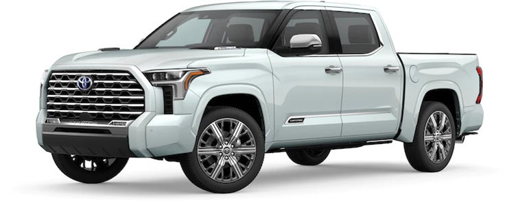 2022 Toyota Tundra Capstone in Wind Chill Pearl | Sunrise Toyota in Oakdale NY