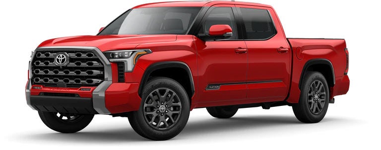 2022 Toyota Tundra in Platinum Supersonic Red | Sunrise Toyota in Oakdale NY